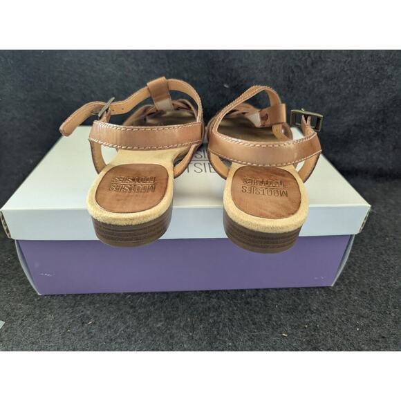 Mootsies Tootsies Italian Leather Sandals, Brown SZ 8.5 - Picture 5 of 14